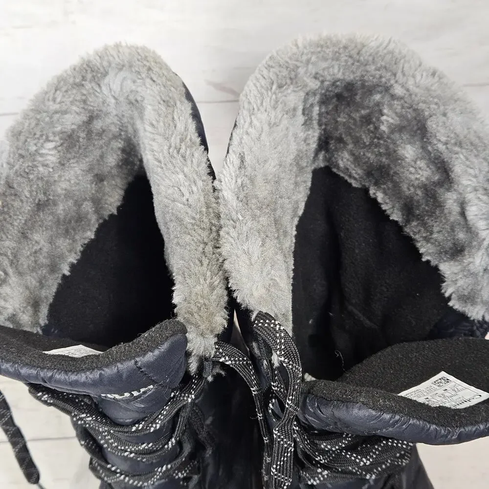 Columbia Minx Mid III Winter Boots Women's Black US 7.5 Waterproof Insulated
